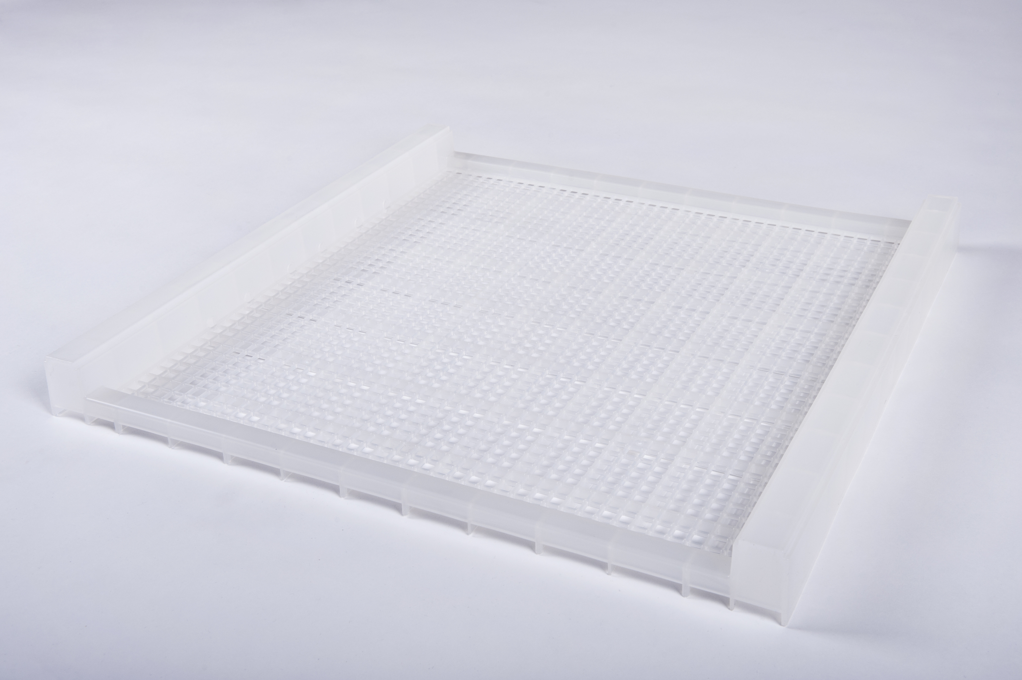 Vassoio Da Portata Rettangolare In Plastica, Colore Bianco - Foto 2