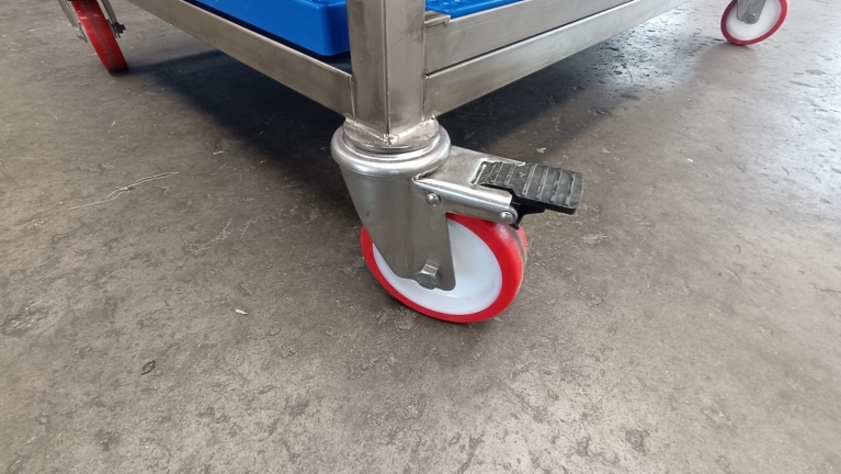 TAFO 120.80 9P TROLLEY WITH SIDES FOR YOGURT AND TRAYS