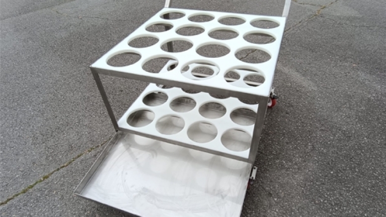 16-cart wagon with cured meats