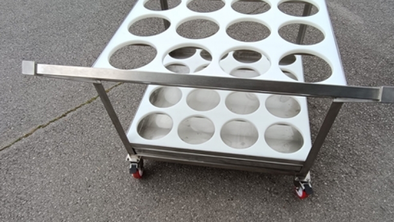 16-cart wagon with cured meats